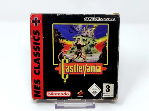 Portada de NES Classics: Castlevania (ESP) (Rebajado) para Nintendo Game Boy Advance, edición PAL España, de segunda mano
