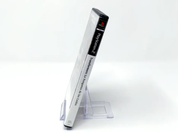 Lateral de la caja de Transformers: La Venganza de los Caídos (ESP) (Muy Rebajado) para PlayStation 2