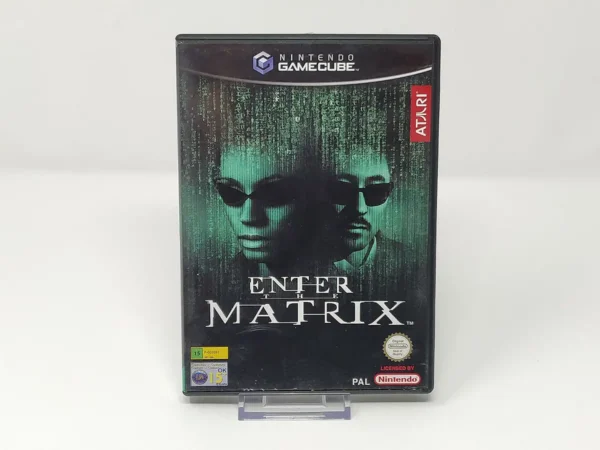 Portada de Enter the Matrix (UK) para Nintendo GameCube, edición PAL UK, de segunda mano