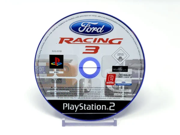Ford Racing 3 (ESP) (Disco) para PlayStation 2, edición PAL España, de segunda mano