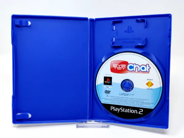 Interior del juego EyeToy: Chat (UK) (Rebajado) para PlayStation 2 con disco y manual