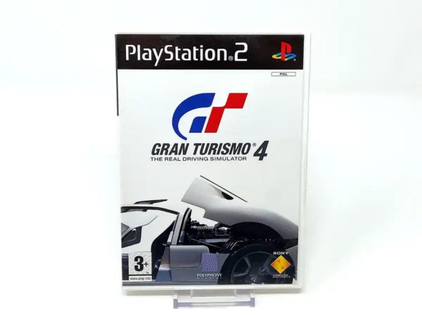 Portada de Gran Turismo 4 (EUR) (Rebajado) para PlayStation 2, edición PAL, de segunda mano