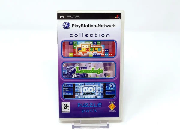 Portada de PlayStation Network Collection: Puzzle Pack (FRA) (Promo) para PSP, edición PAL Francia, de segunda mano