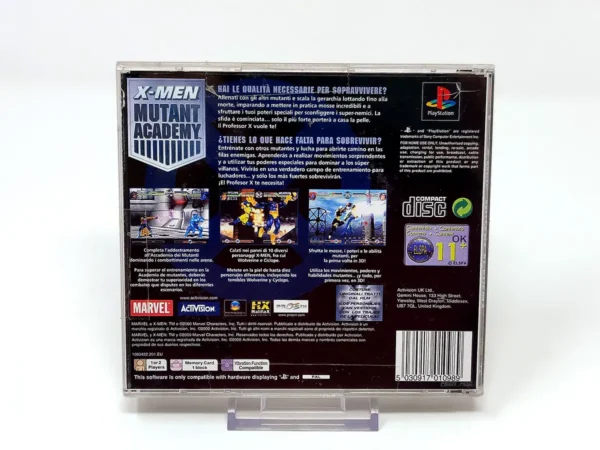 X-Men: Mutant Academy (ESP) (Carátula) para PlayStation 1, edición PAL España, de segunda mano