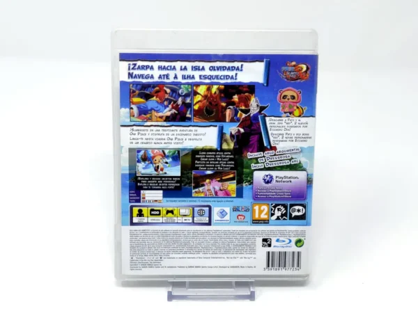 Parte trasera de One Piece: Unlimited World Red (ESP) (Rebajado) para PlayStation 3, edición PAL España