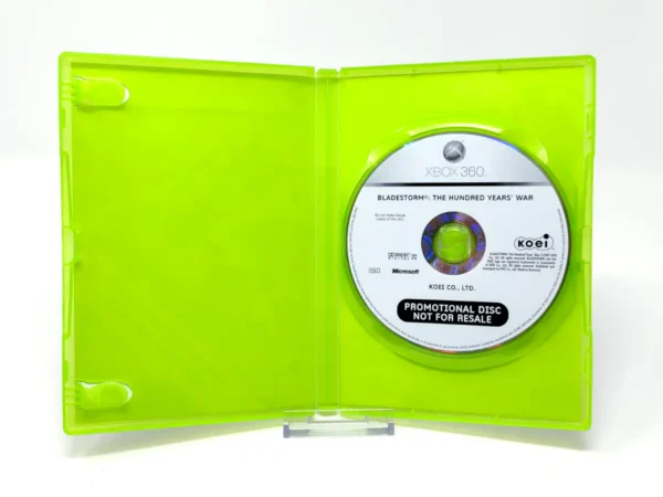 Interior del juego Bladestorm: The Hundred Years' War (UK) (Promo) para XBOX 360 con disco y manual