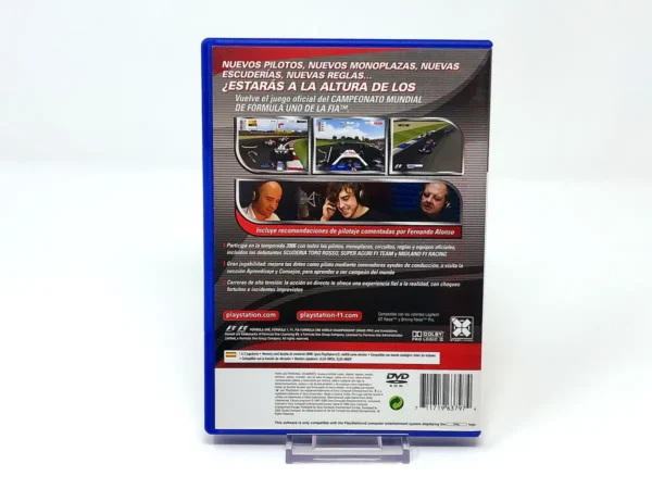 Parte trasera de Formula One 06 (ESP) (Rebajado) para PlayStation 2, edición PAL España