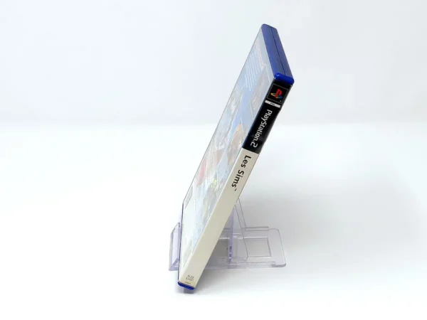Lateral de la caja de Les Sims (FRA) para PlayStation 2