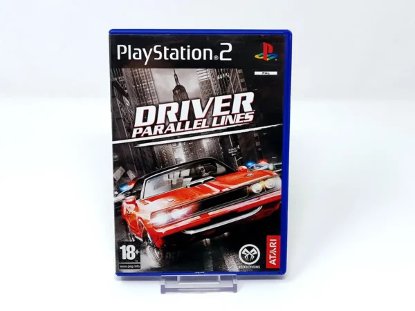 Portada de Driver: Parallel Lines (ESP) (v1) para PlayStation 2, edición PAL España, de segunda mano