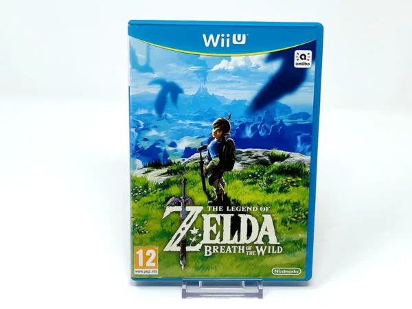 Portada de The Legend of Zelda: Breath of the Wild (ESP) para Nintendo Wii U, edición PAL España, de segunda mano