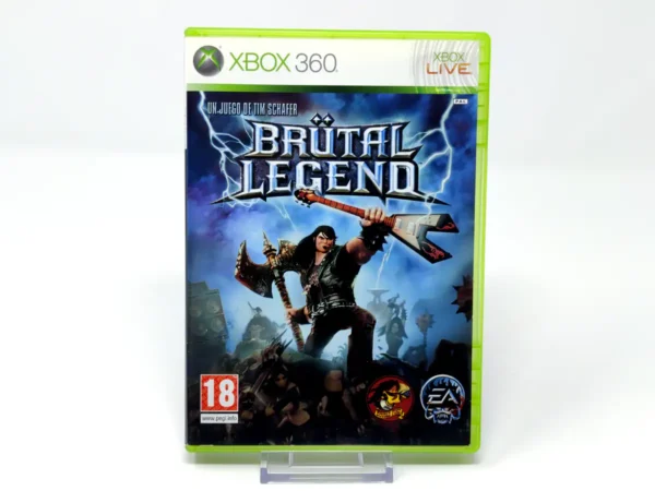 Portada de Brütal Legend (ESP) para XBOX 360, edición PAL España, de segunda mano