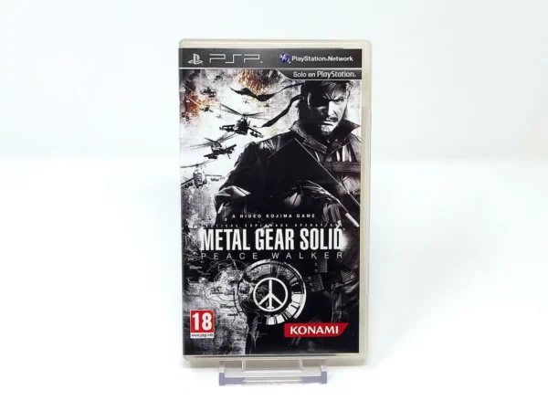 Portada de Metal Gear Solid: Peace Walker (ESP) para PSP, edición PAL España, de segunda mano