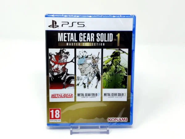 Portada de Metal Gear Solid: Master Collection Vol.1 (ESP) (Precintado) para PlayStation 5, edición PAL España, nuevo