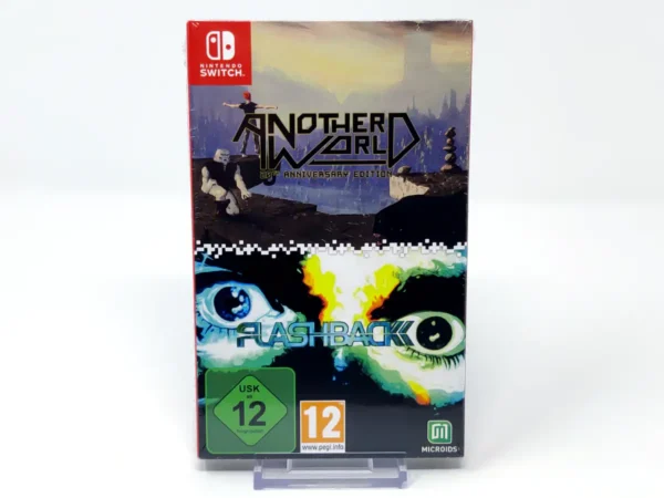 Portada de Another World + Flashback (ALE) (Precintado) para Nintendo Switch, edición NTSC USA, nuevo