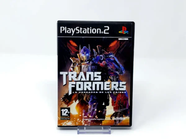 Portada de Transformers: La Venganza de los Caídos (ESP) (Rebajado) para PlayStation 2, edición PAL España, de segunda mano