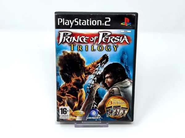 Portada de Prince of Persia: Trilogy (ESP) (Incompleto) para PlayStation 2, edición PAL España, de segunda mano