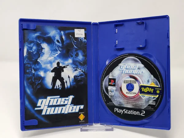 Lateral de la caja de Ghosthunter (ESP) (Rebajado) para PlayStation 2