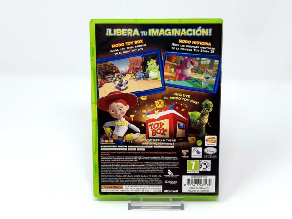 Parte trasera de Disney•Pixar Toy Story 3 (ESP) (Rebajado) para XBOX 360, edición PAL España