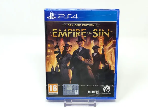 Portada de Empire of Sin (Day One Edition) (ESP) (Precintado) para PlayStation 4, edición PAL España, nuevo