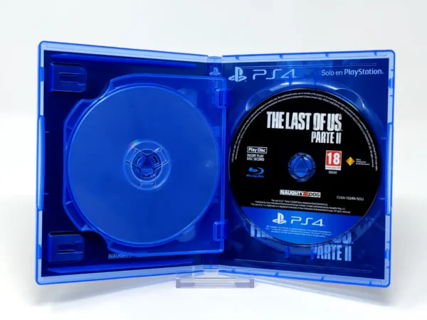 Lateral de la caja de The Last of Us: Part II (ESP) para PlayStation 4