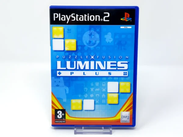 Portada de Lumines Plus (ESP) para PlayStation 2, edición PAL España, de segunda mano