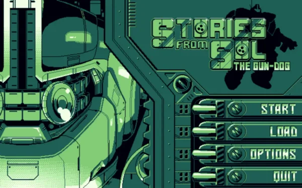 Lateral de la caja de Stories from Sol: The Gun-Dog (Starship Edition) (ESP) (Precintado) para Nintendo Switch