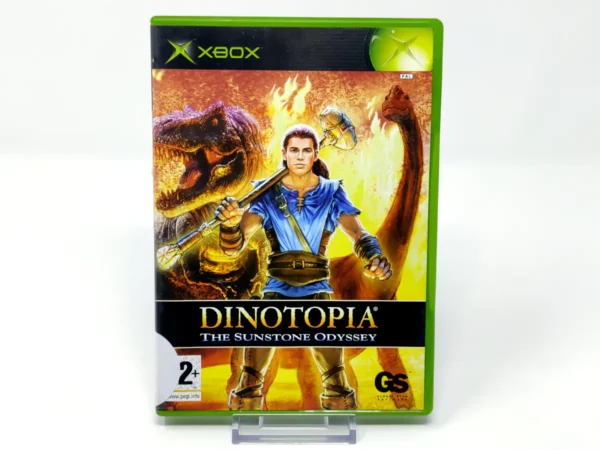 Portada de Dinotopia: The Sunstone Odyssey (ESP) (Rebajado) para XBOX, edición PAL España, de segunda mano