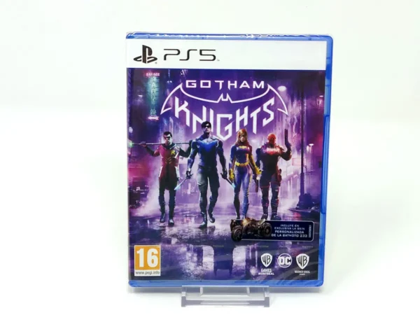 Portada de Gotham Knights (ESP) (Precintado) para PlayStation 5, edición PAL España, nuevo