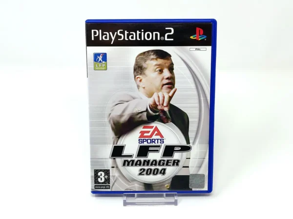 Portada de LFP Manager 2004 (FRA) para PlayStation 2, edición PAL Francia, de segunda mano