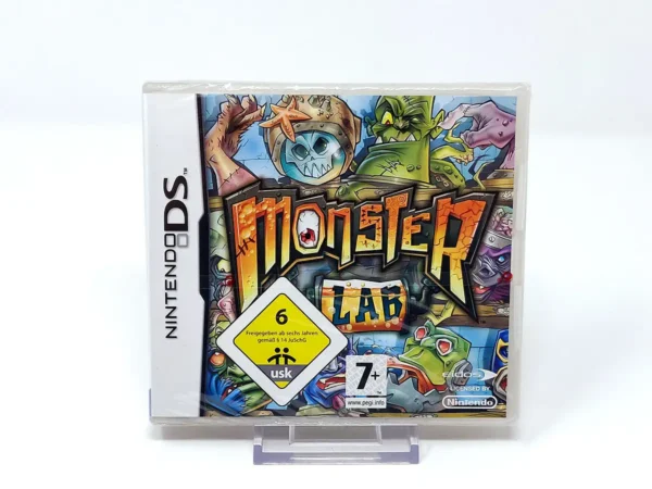 Portada de Monster Lab (ESP) (Precintado) para Nintendo DS, edición PAL España, de segunda mano