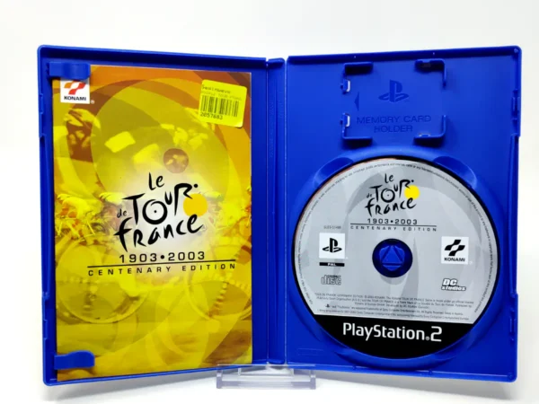 Interior del juego Le Tour de France: 1903-2003: Centenary Edition (ESP) (Rebajado) para PlayStation 2 con disco y manual
