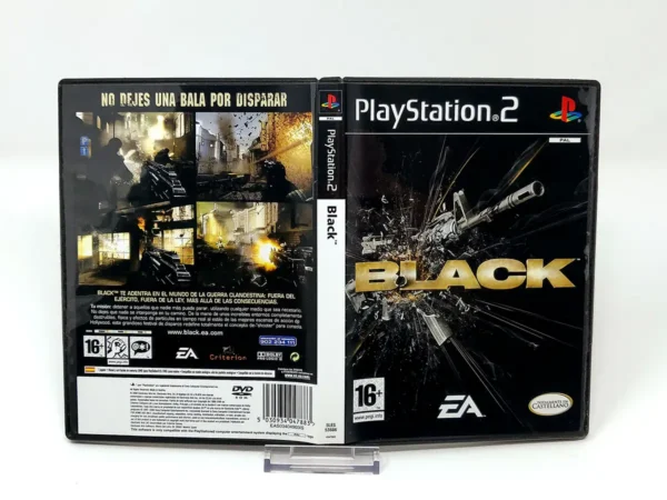 Black (ESP) (Carátula) para PlayStation 2, edición PAL España, de segunda mano
