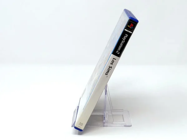 Lateral de la caja de Los Sims (ESP) para PlayStation 2