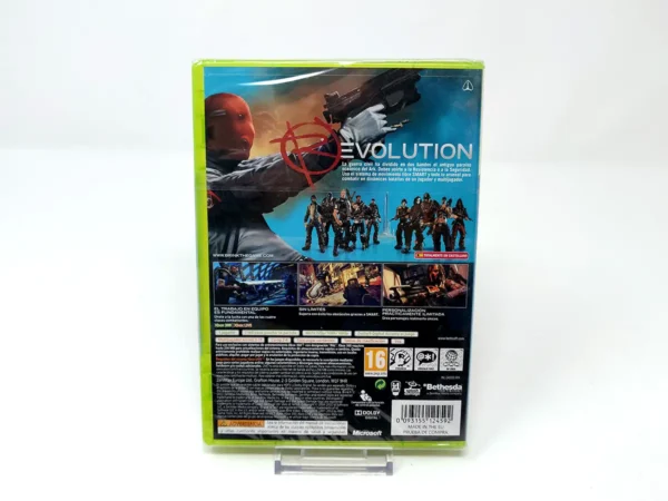 Parte trasera de Brink (ESP) (Precintado) para XBOX 360, edición PAL España