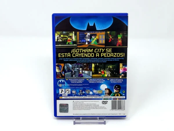 Parte trasera de LEGO Batman: The Videogame (ESP) (Rebajado) para PlayStation 2, edición PAL España