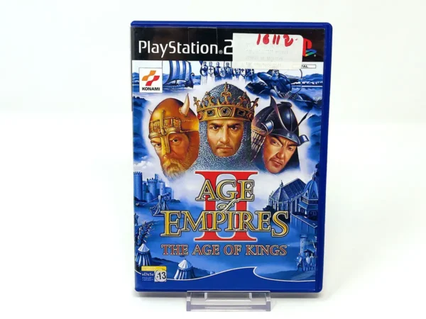 Portada de Age of Empires II: The Age of Kings (ESP) (Rebajado) para PlayStation 2, edición PAL España, de segunda mano