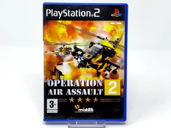 Portada de Operation Air Assault 2 (ESP) para PlayStation 2, edición PAL España, de segunda mano