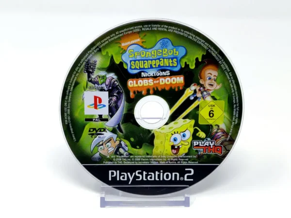 Bob Esponja y Amigos: Globs of Doom (ESP) (Disco) para PlayStation 2, edición PAL España, de segunda mano