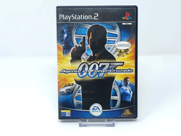 Portada de James Bond 007 en... Agente en Fuego Cruzado (ESP) para PlayStation 2, edición PAL España, de segunda mano
