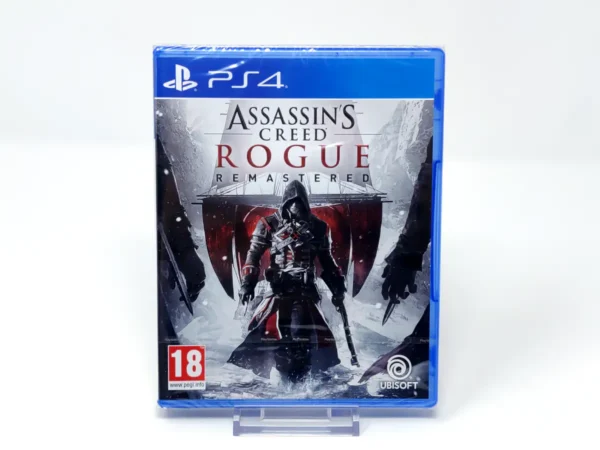 Portada de Assassin's Creed: Rogue - Remastered (ESP) (Precintado) para PlayStation 4, edición PAL España, de segunda mano