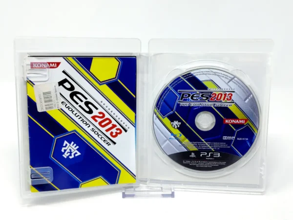 Interior del juego PES 2013: Pro Evolution Soccer (ESP) (Rebajado) para PlayStation 3 con disco y manual