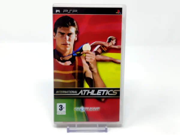 Portada de International Athletics (ESP) para PSP, edición PAL España, de segunda mano