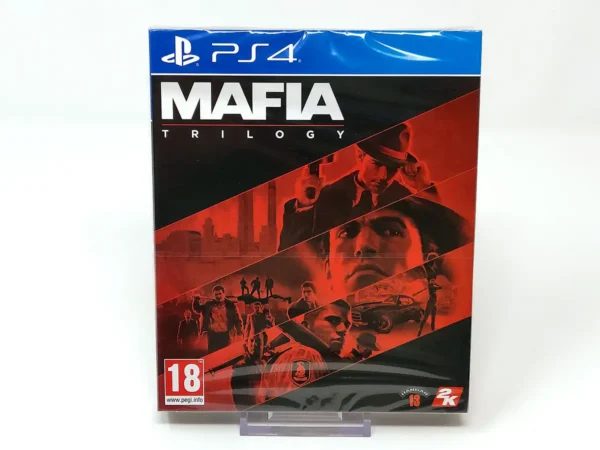 Portada de Mafia Trilogy (ESP) (Precintado) para PlayStation 4, edición PAL España, nuevo