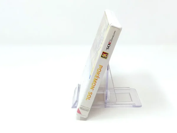 Lateral de la caja de Pokémon Sol (ESP) para Nintendo 3DS