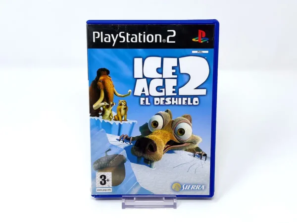 Portada de Ice Age 2: El Deshielo (ESP) para PlayStation 2, edición PAL España, de segunda mano