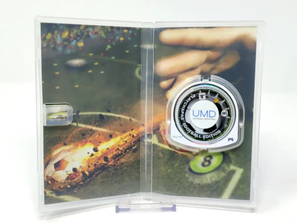 Interior del juego PlayChapas Football Edition (ESP) (Rebajado) para PSP con disco y manual