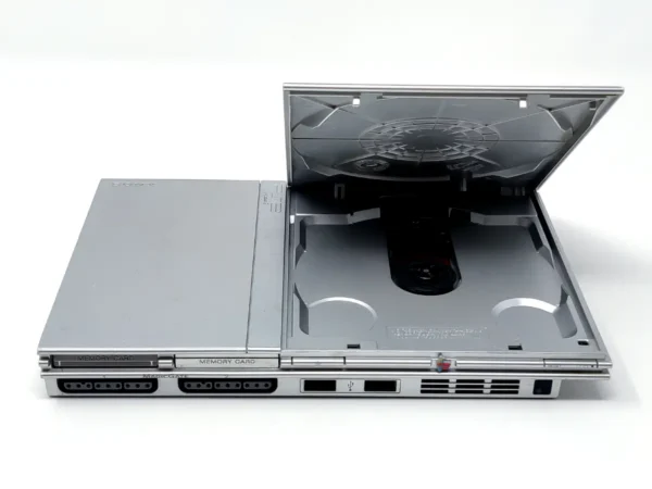 Sony Playstation 2 Slim Plata (Consola) (SCPH-70004) para PlayStation 2, edición PAL España, de segunda mano
