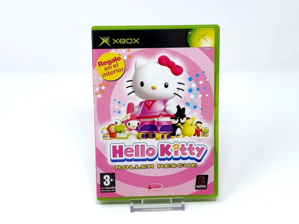 Portada de Hello Kitty: Roller Rescue (ESP) para XBOX, edición PAL España, de segunda mano