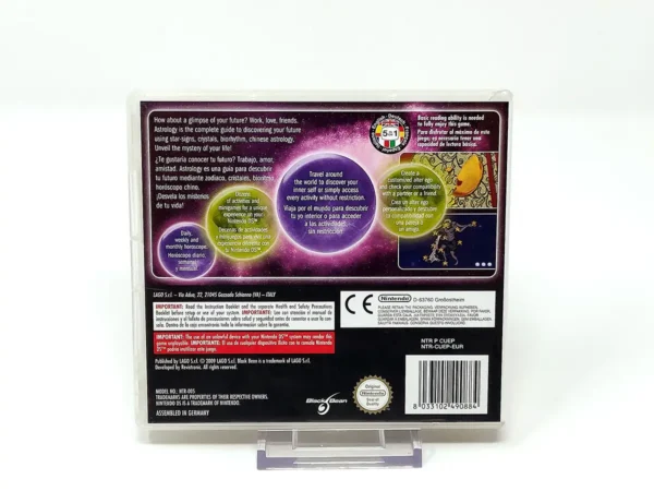Parte trasera de Astrology (ESP) para Nintendo DS, edición PAL España