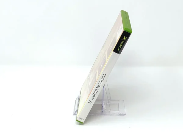 Lateral de la caja de Soulcalibur II (ESP) (Rebajado) para XBOX